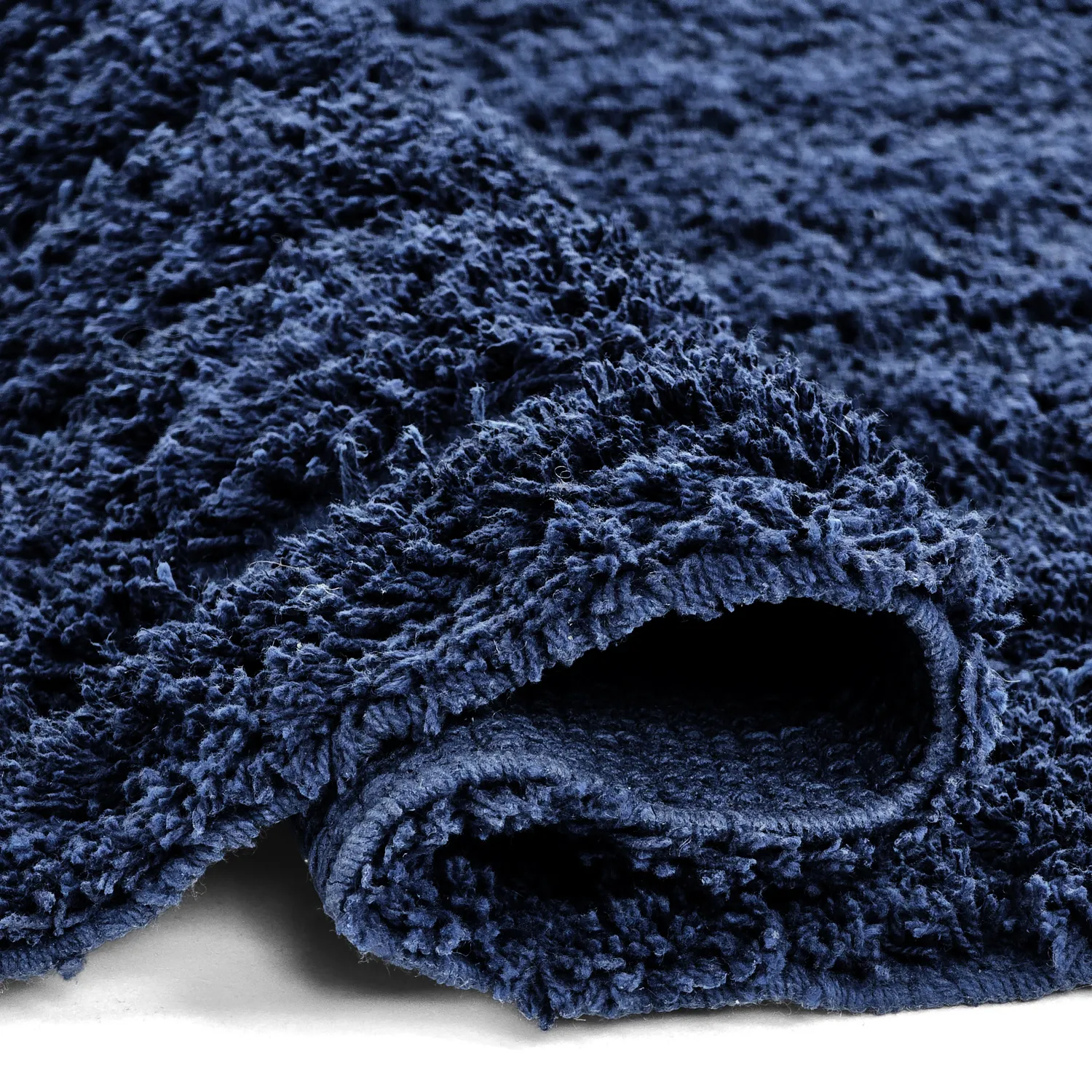 Tapis à poils longs - Farley Natural Cotton Shaggy (modra)