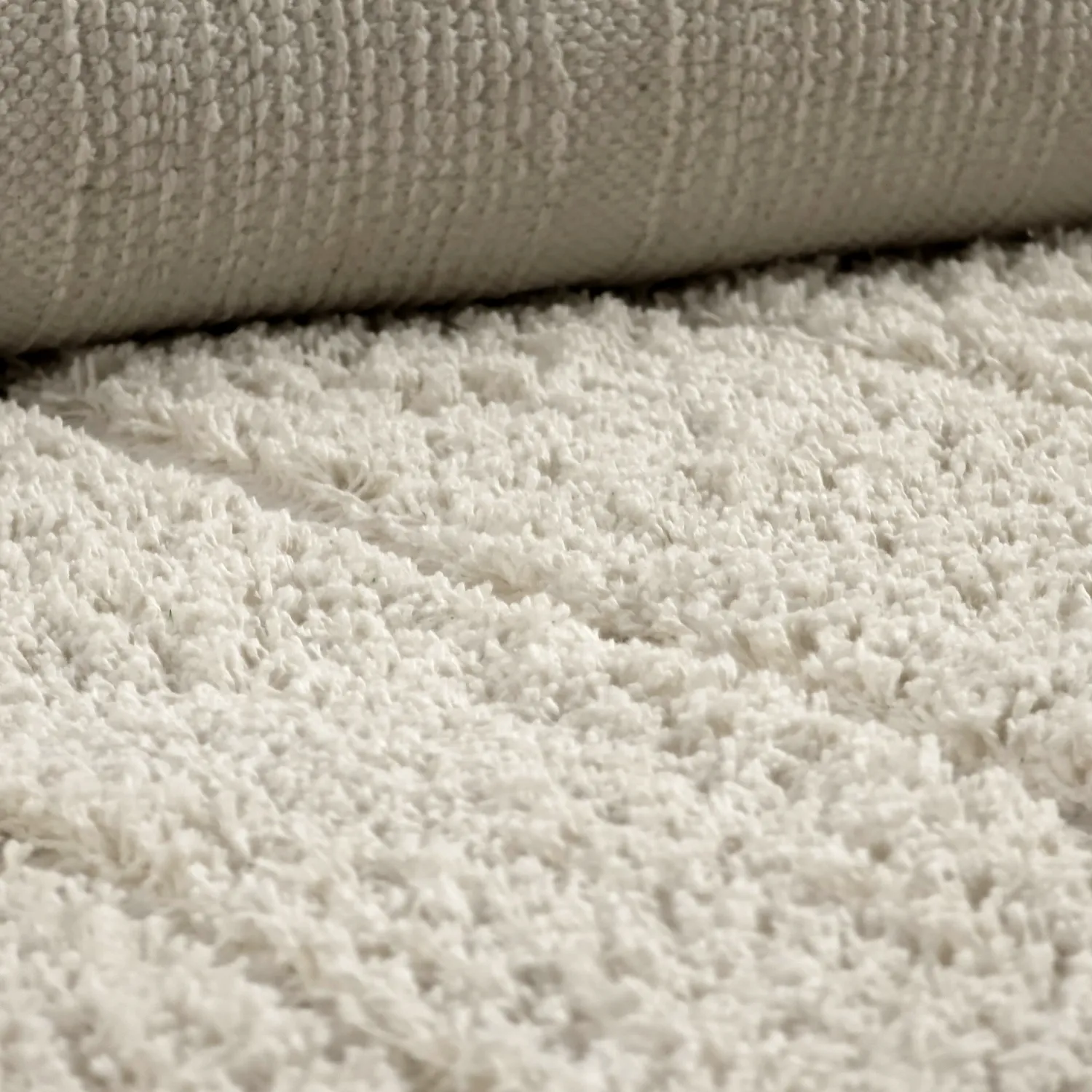 Tapis à poils longs - Farley Natural Cotton Shaggy (umazano bela)