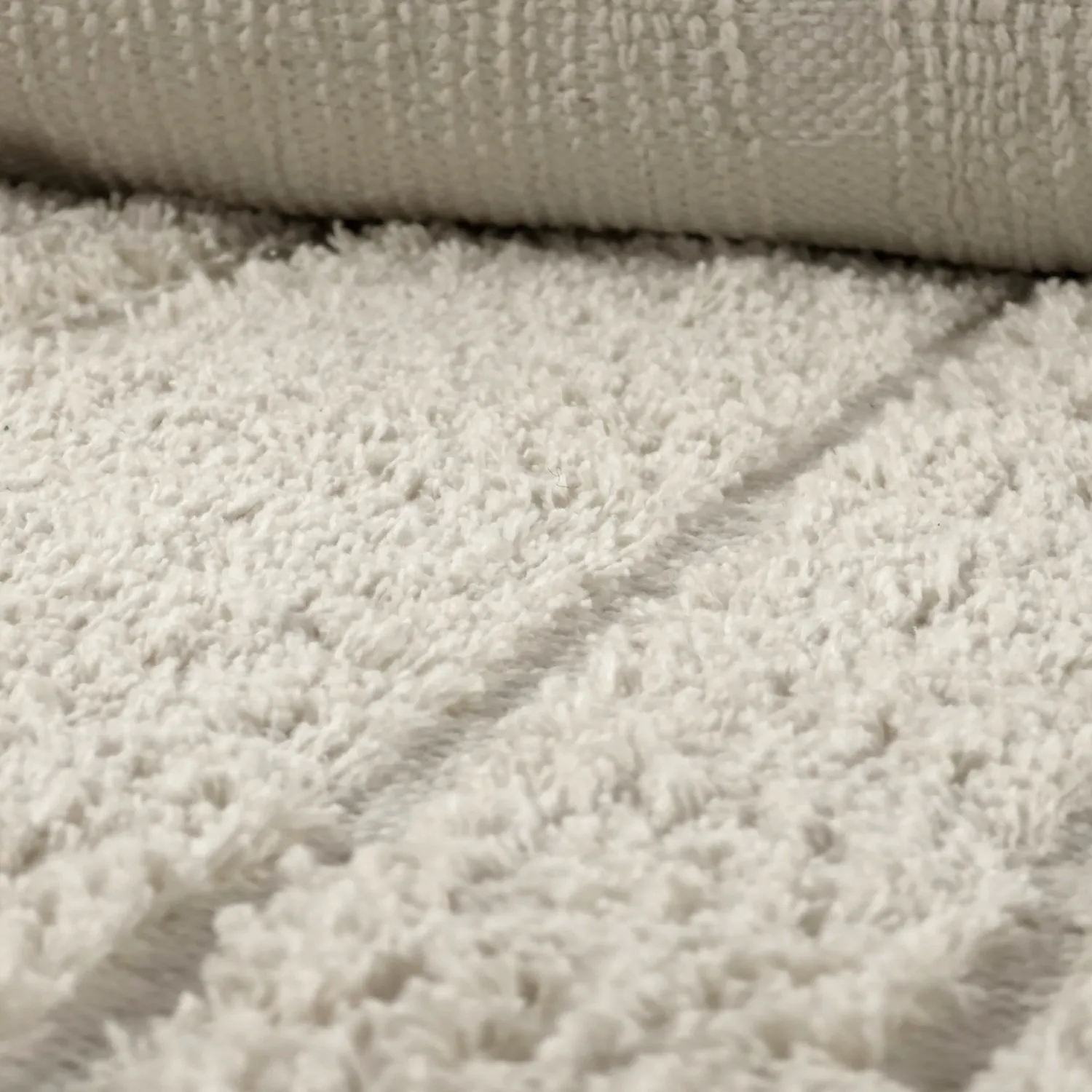 Tapis à poils longs - Farley Natural Cotton Shaggy (umazano bela)