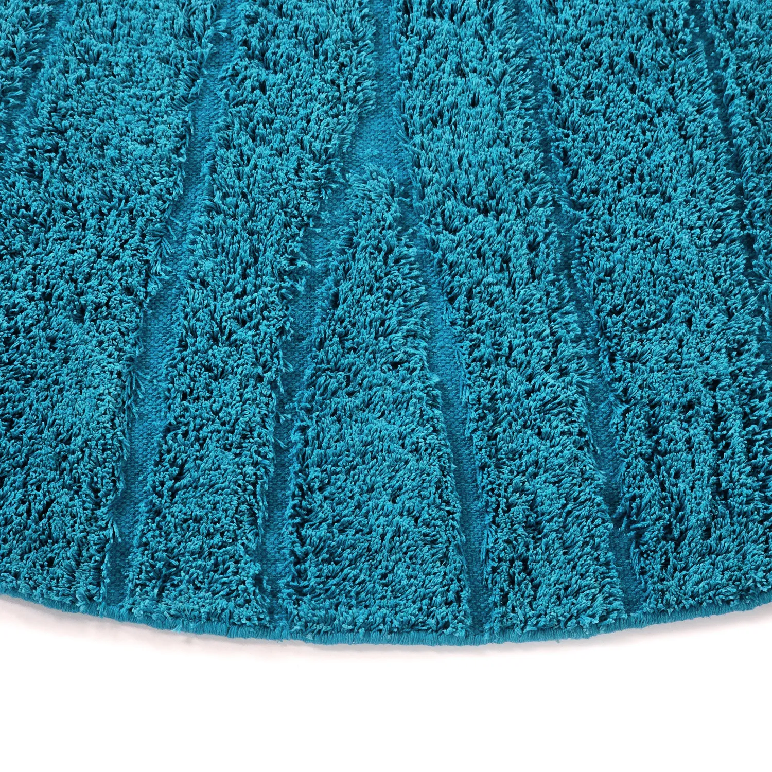 Tapis rond - Farley Natural Cotton Shaggy (turkizna)