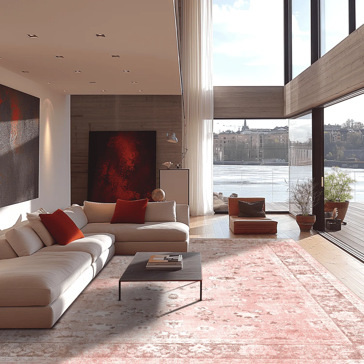Tapis Wilton - Gombalia (rose)