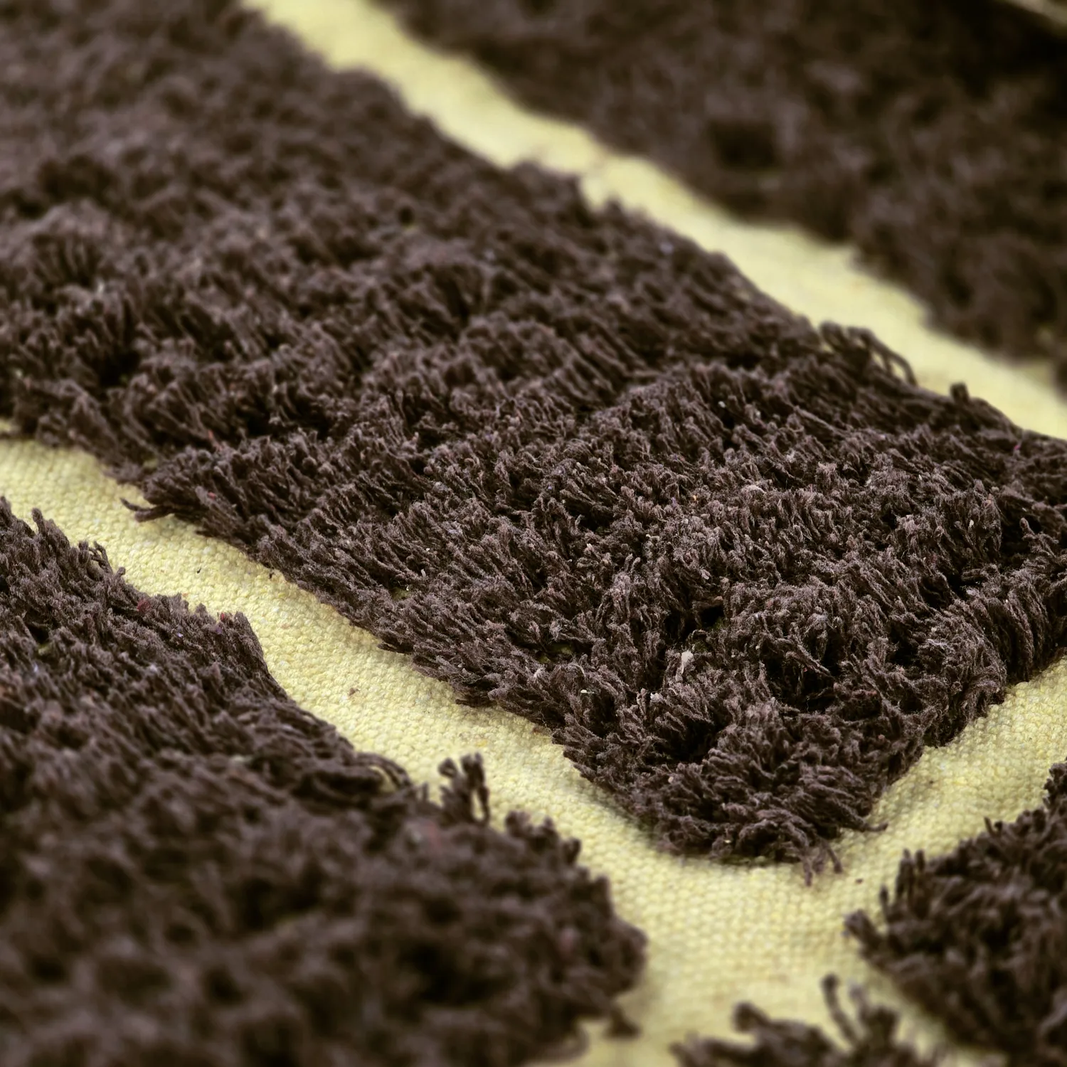 Tapis shaggy - Ikara Natural Cotton Shaggy (marron)