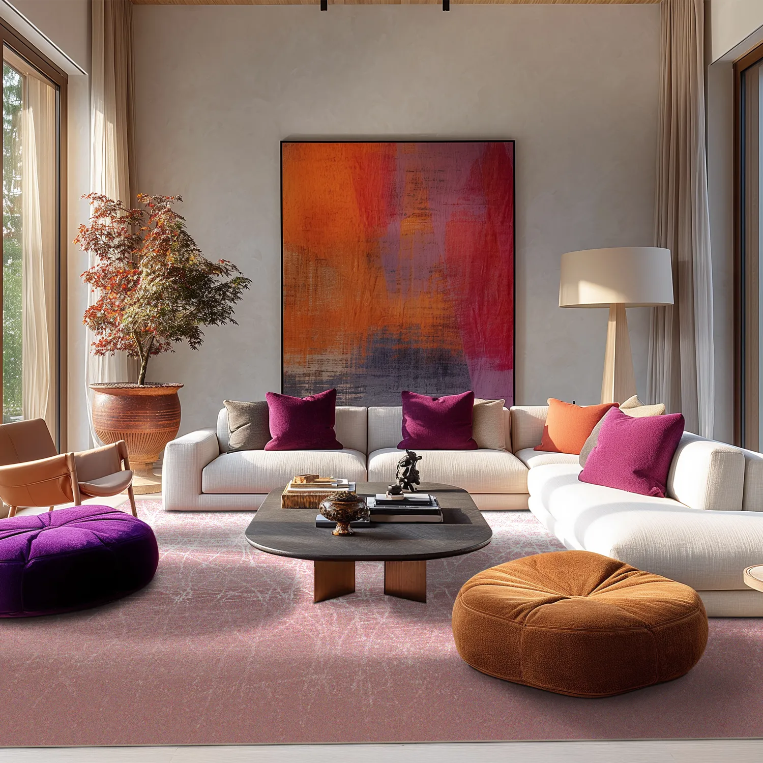 Tapis Wilton - Jervis (rose)