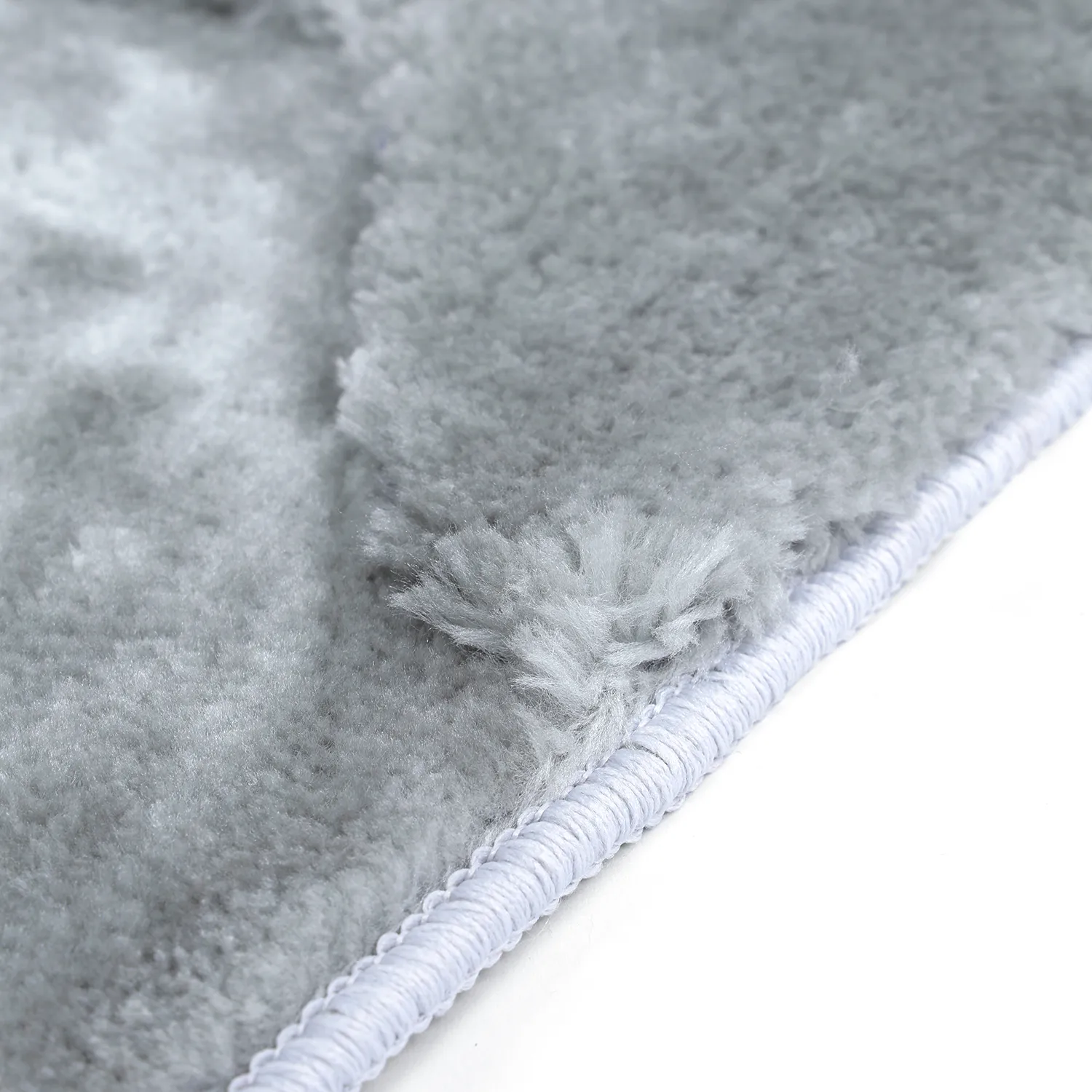 Tapis shaggy - Kavala (gris clair)