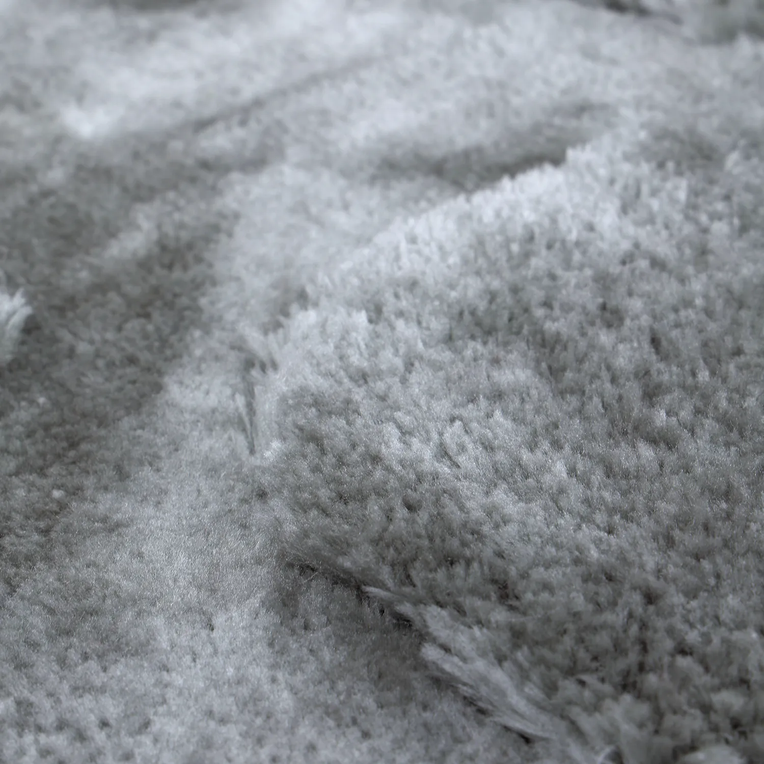 Tapis shaggy - Kavala (gris clair)