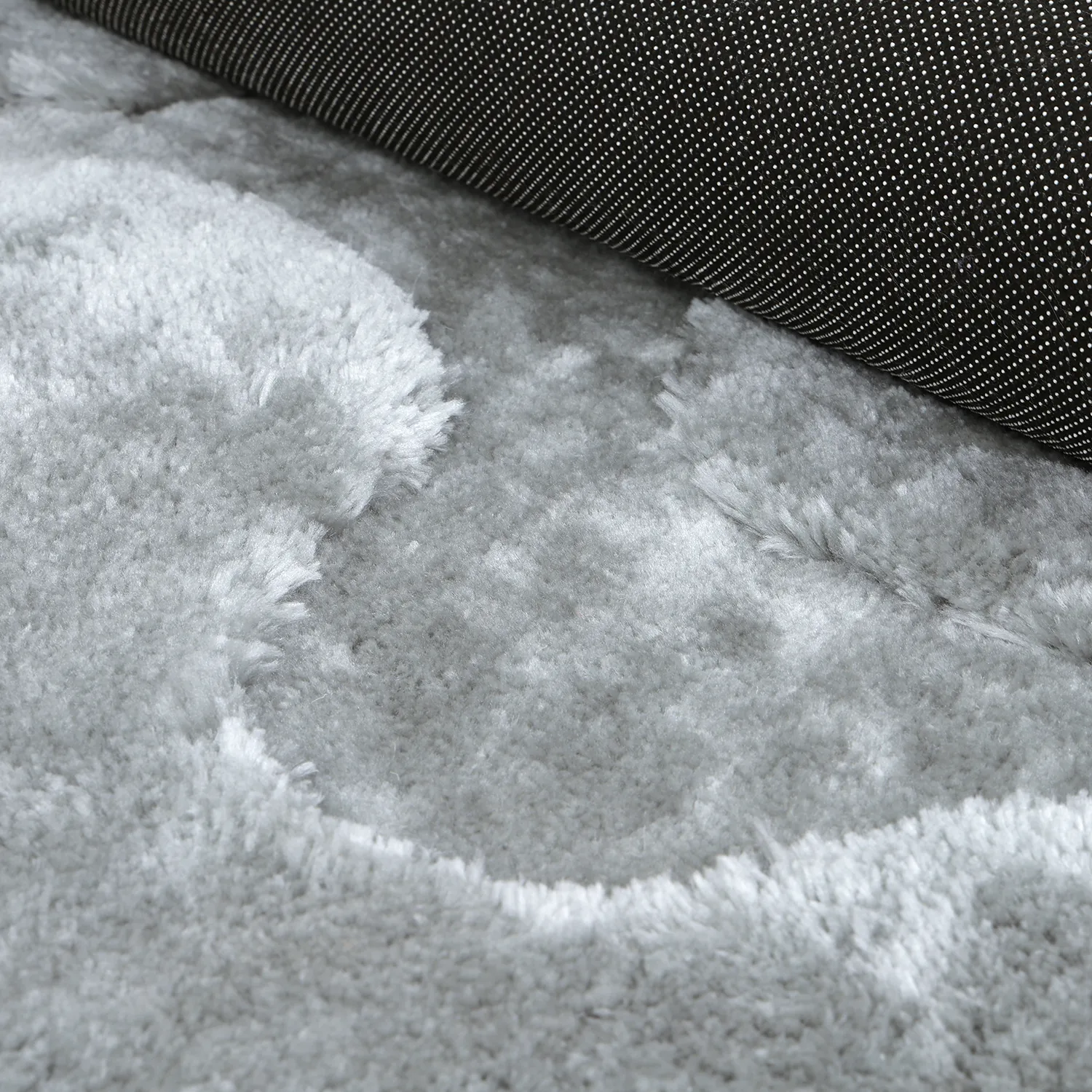 Tapis shaggy - Kavala (gris clair)