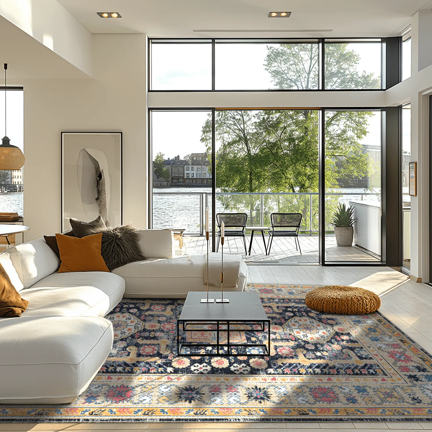 Tapis Wilton - Kayaköy (multicolore)