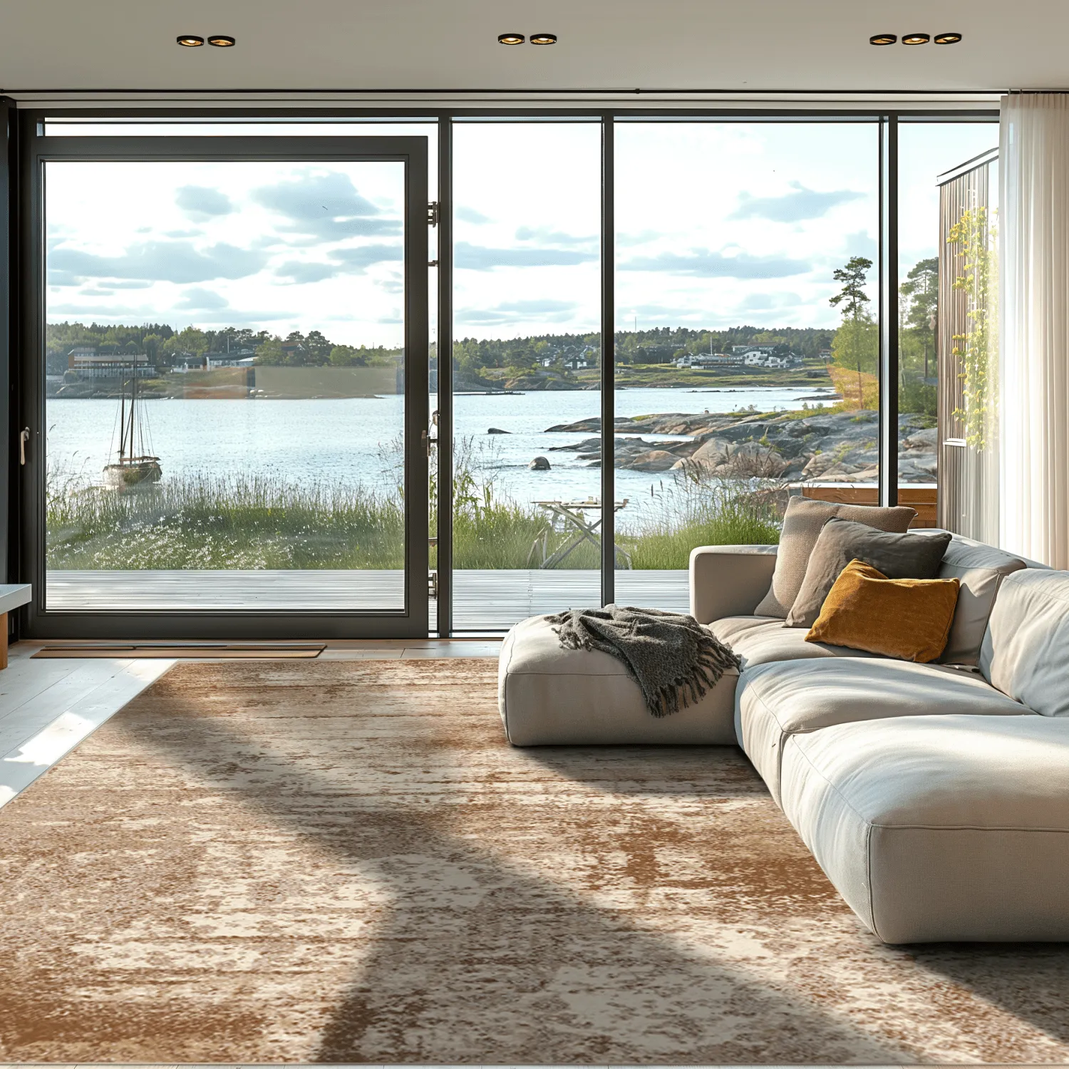 Tapis Wilton - Kebira (beige)