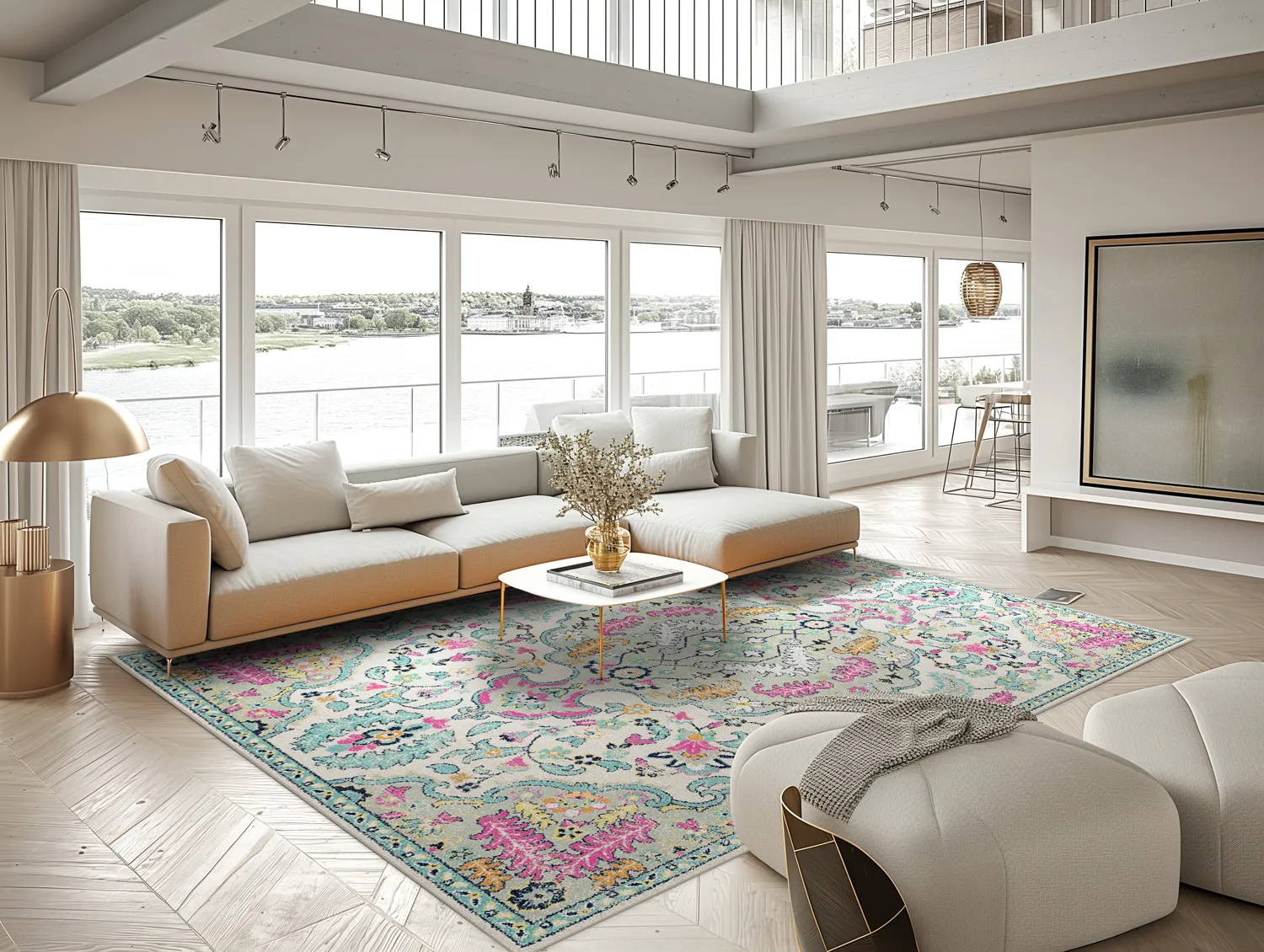 Tapis Wilton - Lastres (multicolore)