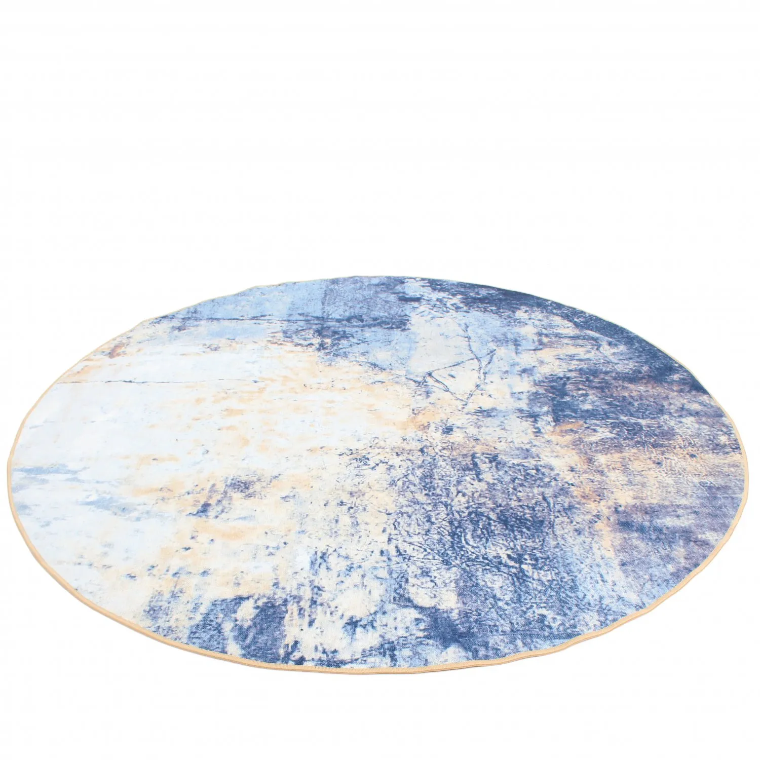 Tapis rond - Melazzo (bleu)