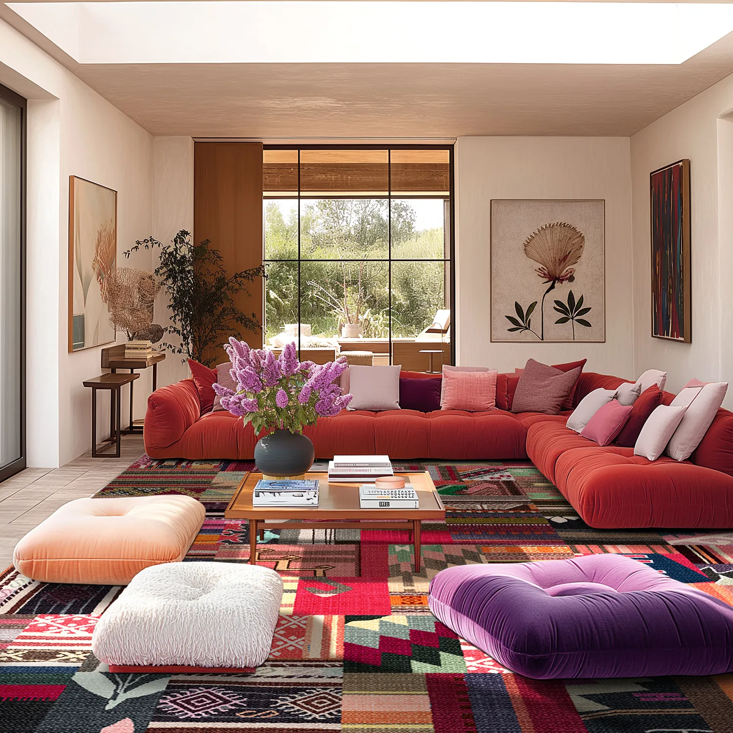 Tapis Wilton - Netanya (multicolore)