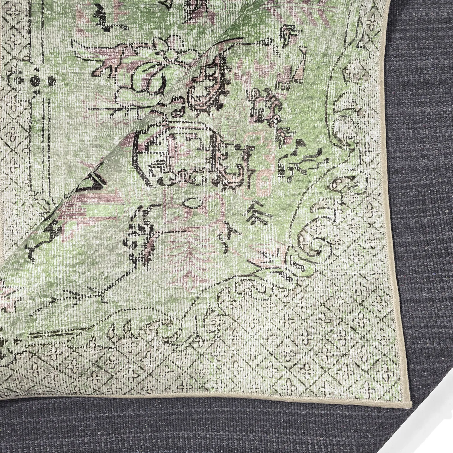 Tapis Wilton - Rosalie (vert)