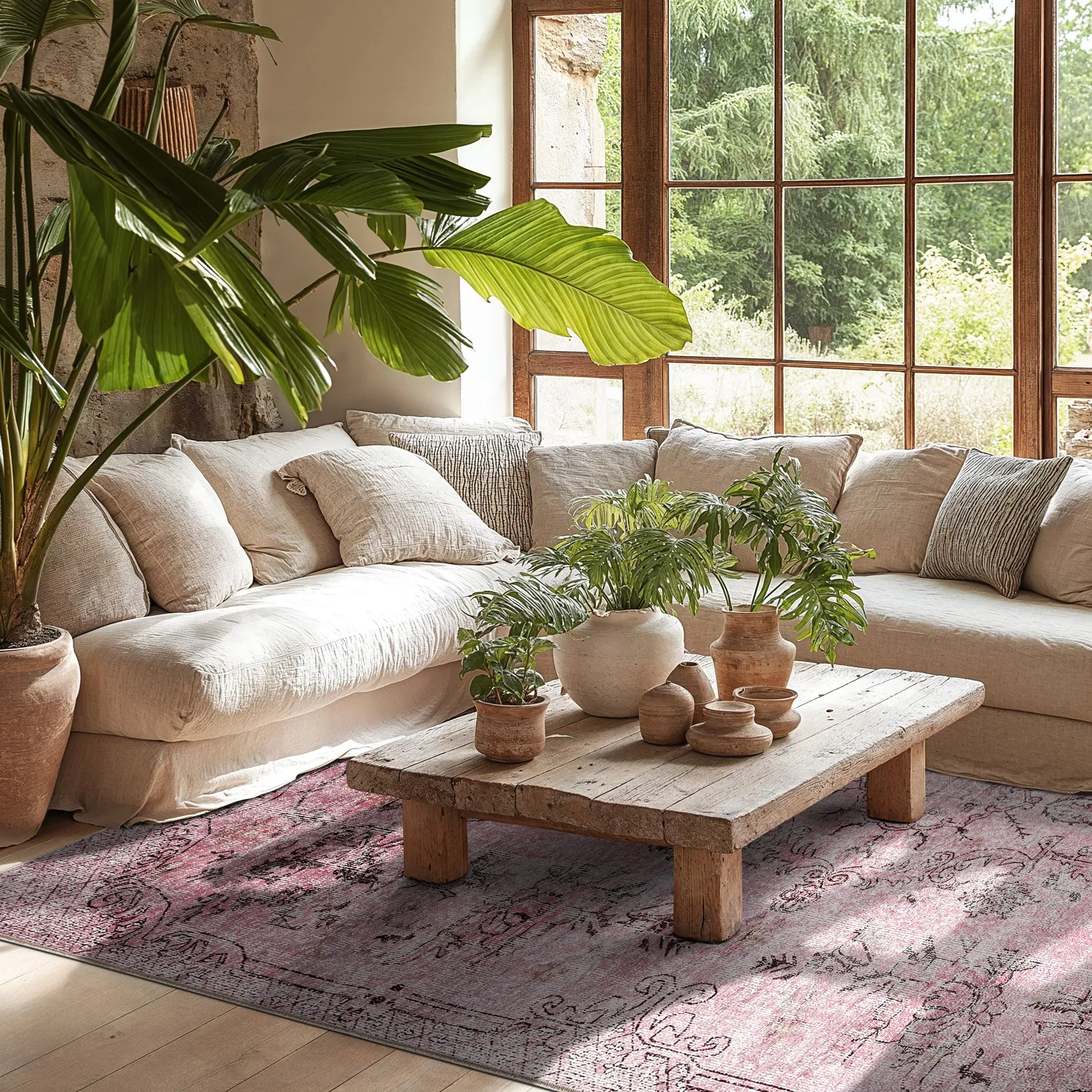 Tapis Wilton - Rosalie (rose)