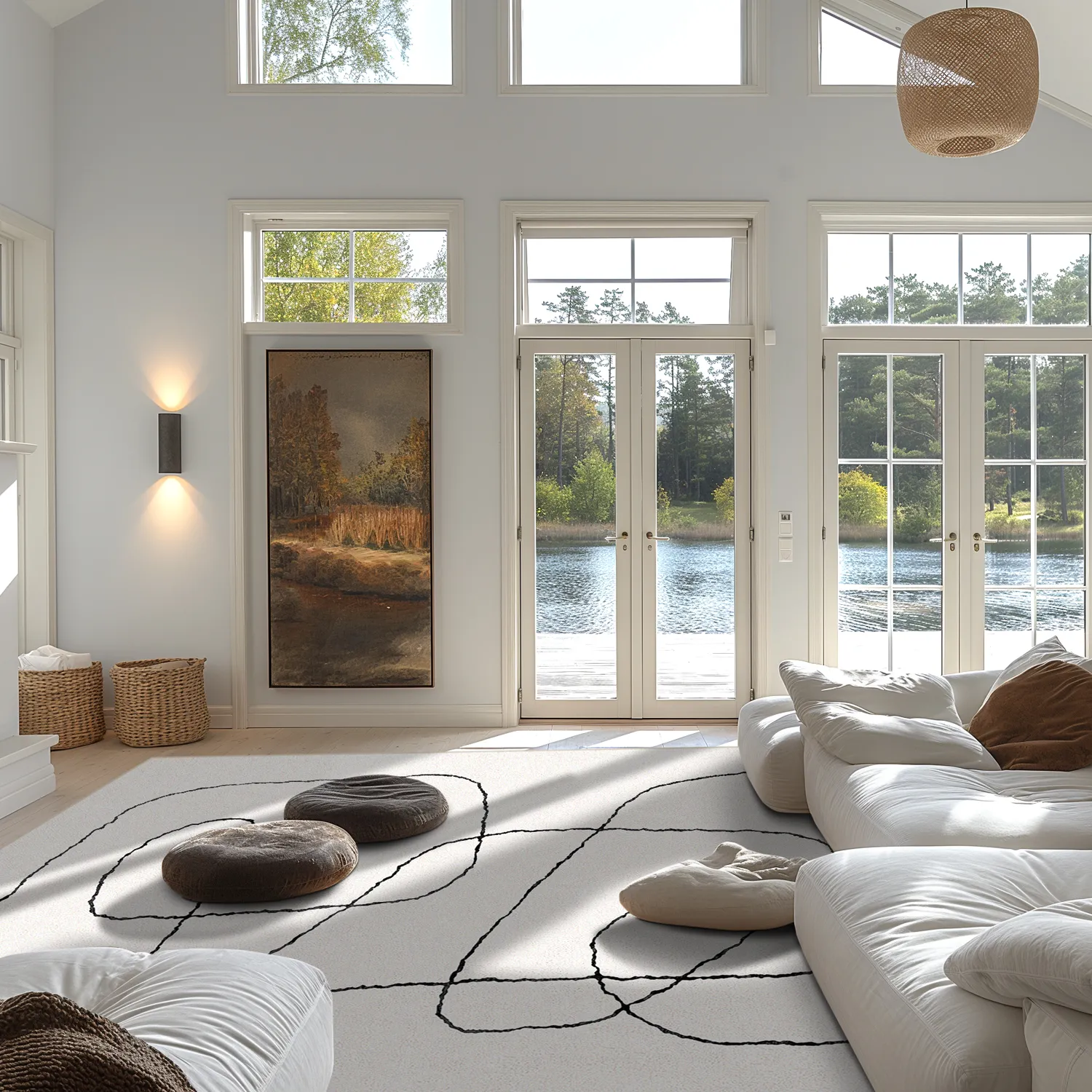 Tapis Wilton - Rosetta (gris)