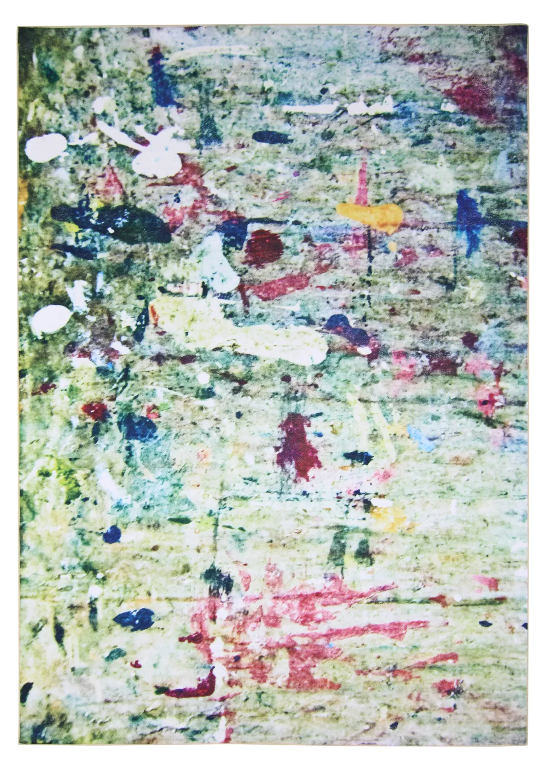 Tapis Wilton - Satriano Blur (gris/multicolore)