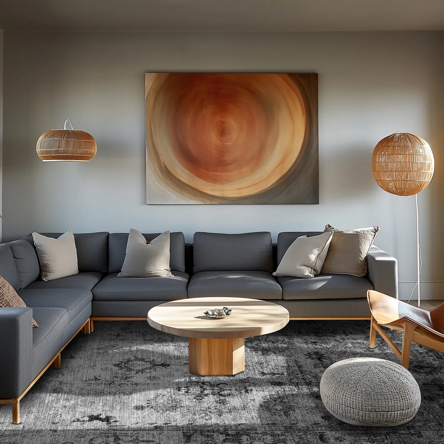 Tapis Wilton - Violetta (gris)
