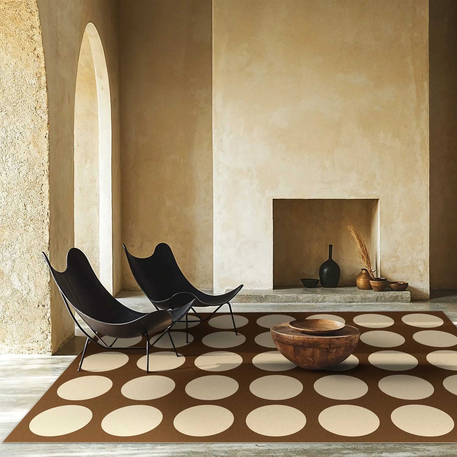 Tapis Wilton - Wanaka (marron)