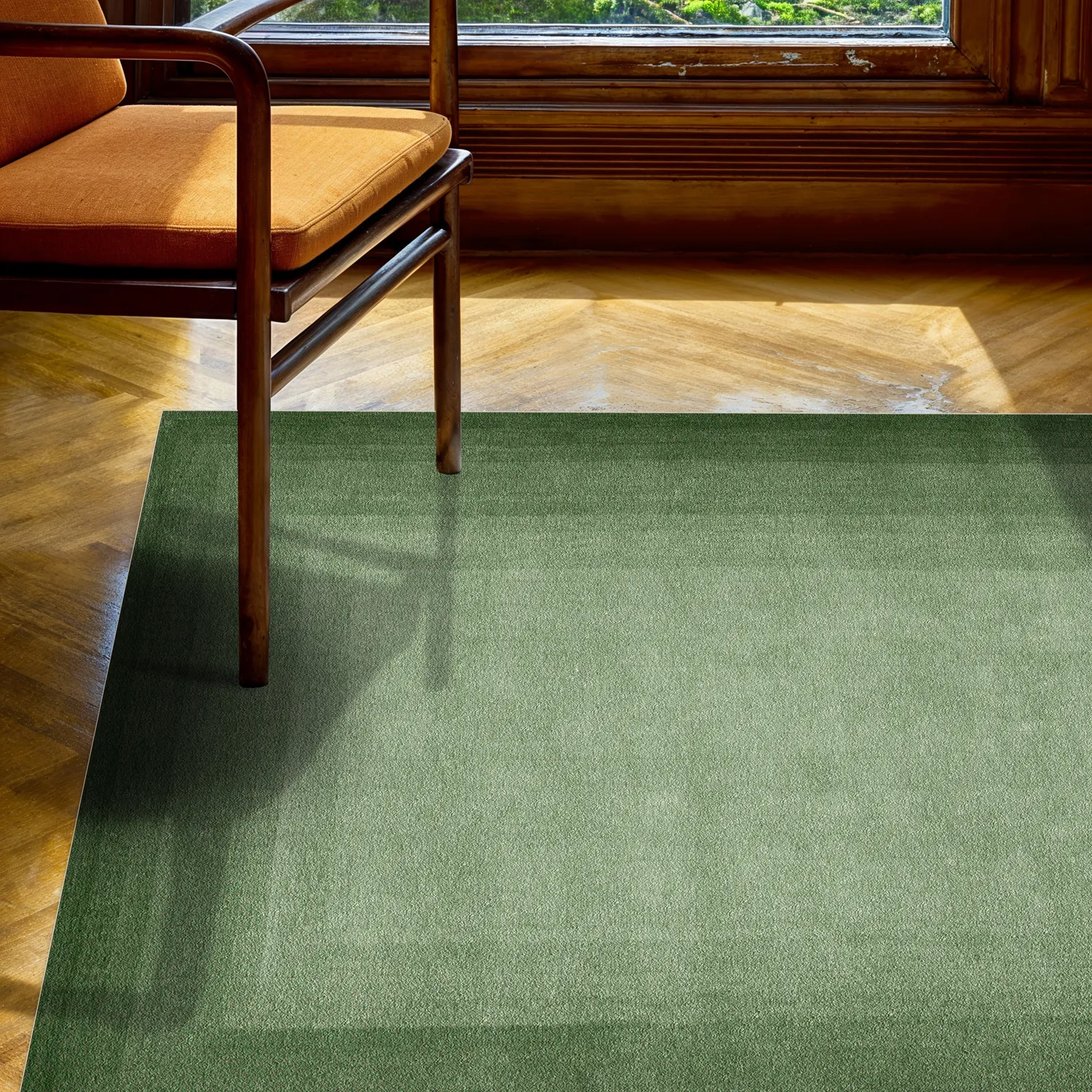 Tapis Wilton - Zina (vert)