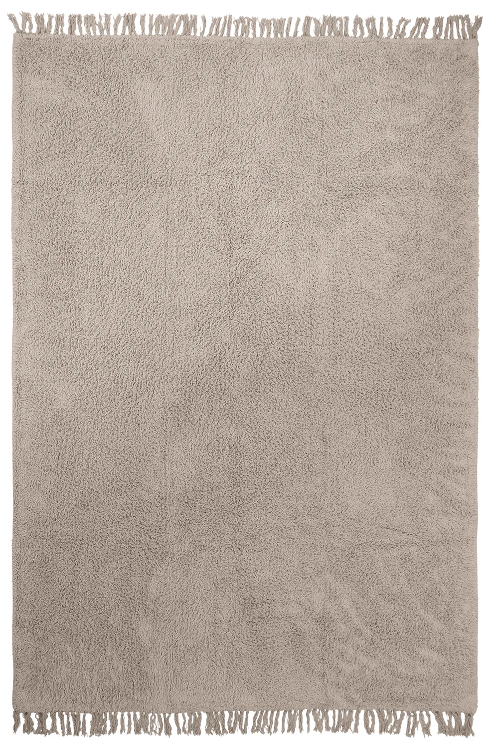 Tapis à poils longs - Alba Natural Cotton Shaggy (taupe)