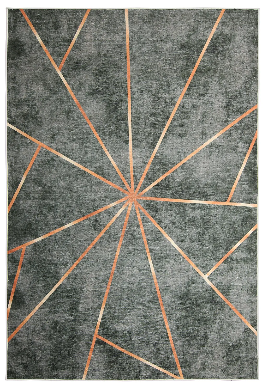 Tapis Wilton - Bellizzi (vert/orange)