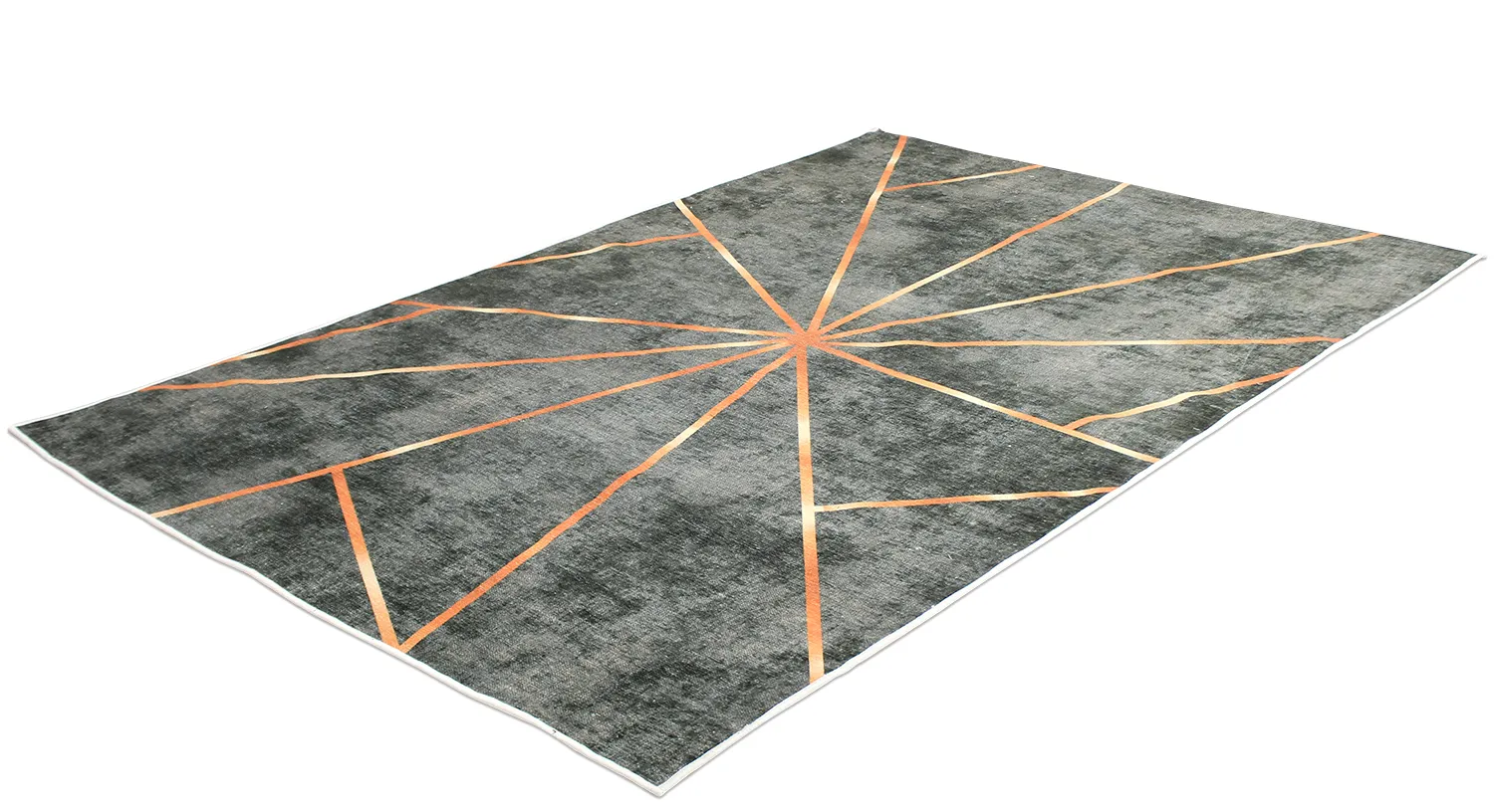 Tapis Wilton - Bellizzi (vert/orange)