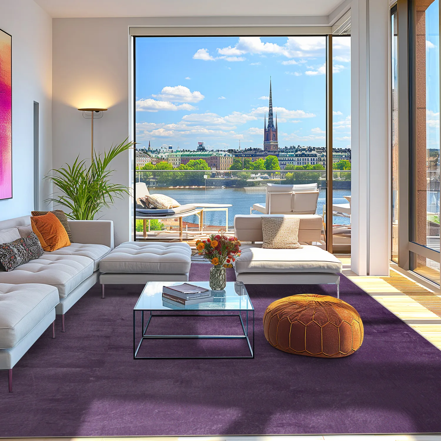 Tapis Wilton - Artena (violet)
