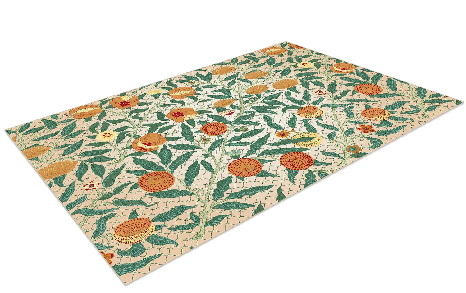 Tapis Wilton - Cosette (orange/multi)