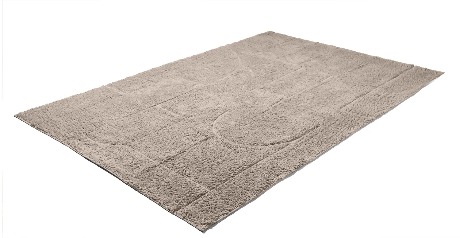 Tapis shaggy - Cremona Natural Cotton Shaggy (taupe)