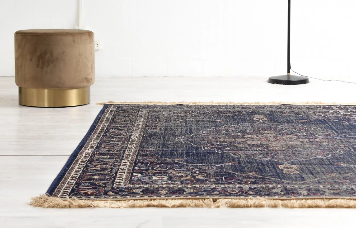 Tapis Wilton - Pacini (bleu marine)