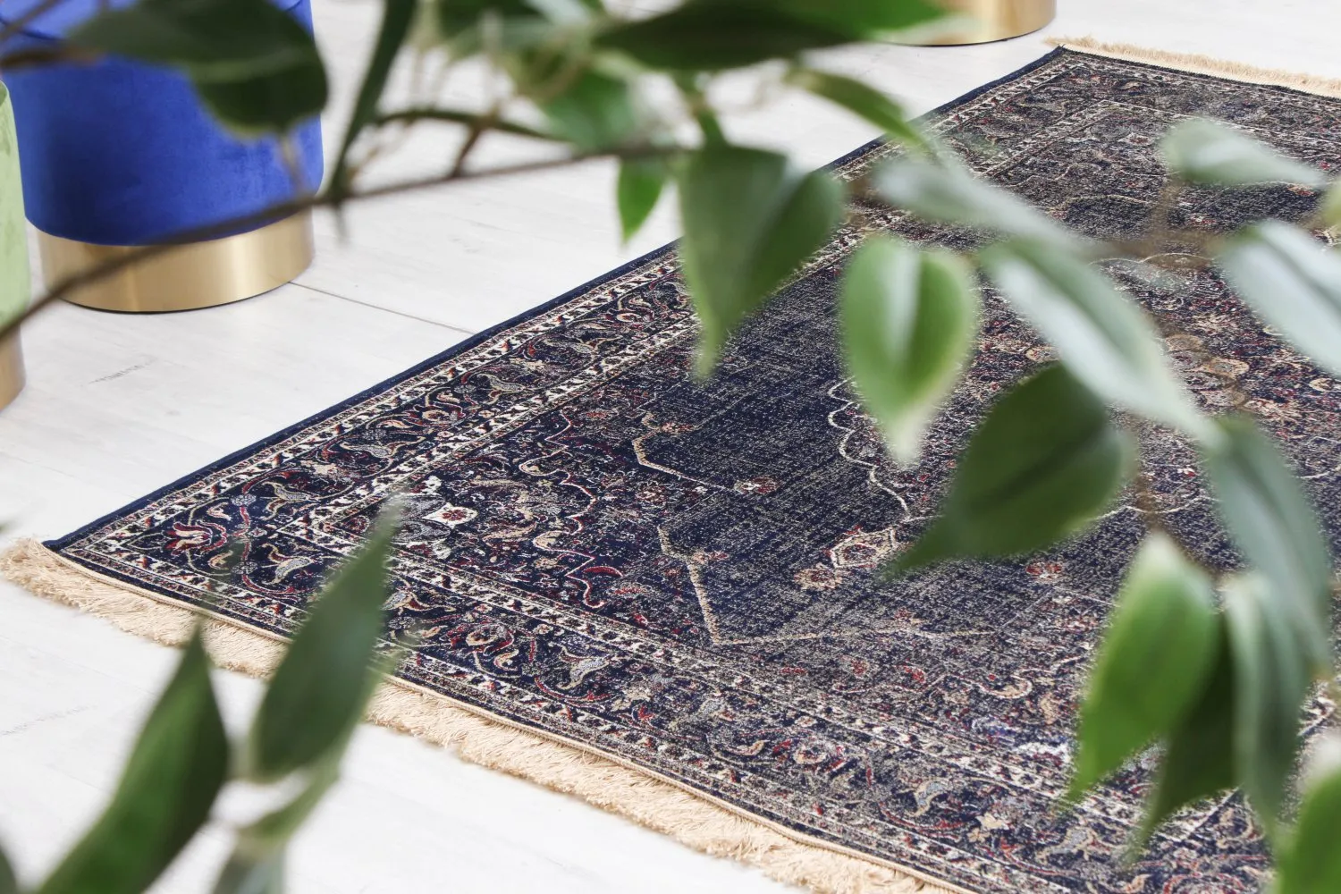 Tapis Wilton - Pacini (bleu marine)