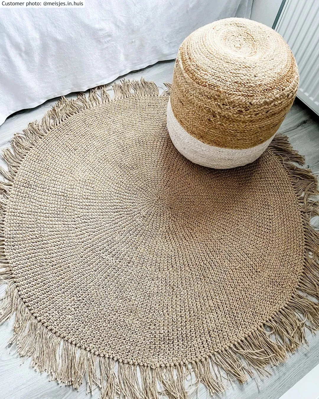 Tapis ronds - Medina (jute)