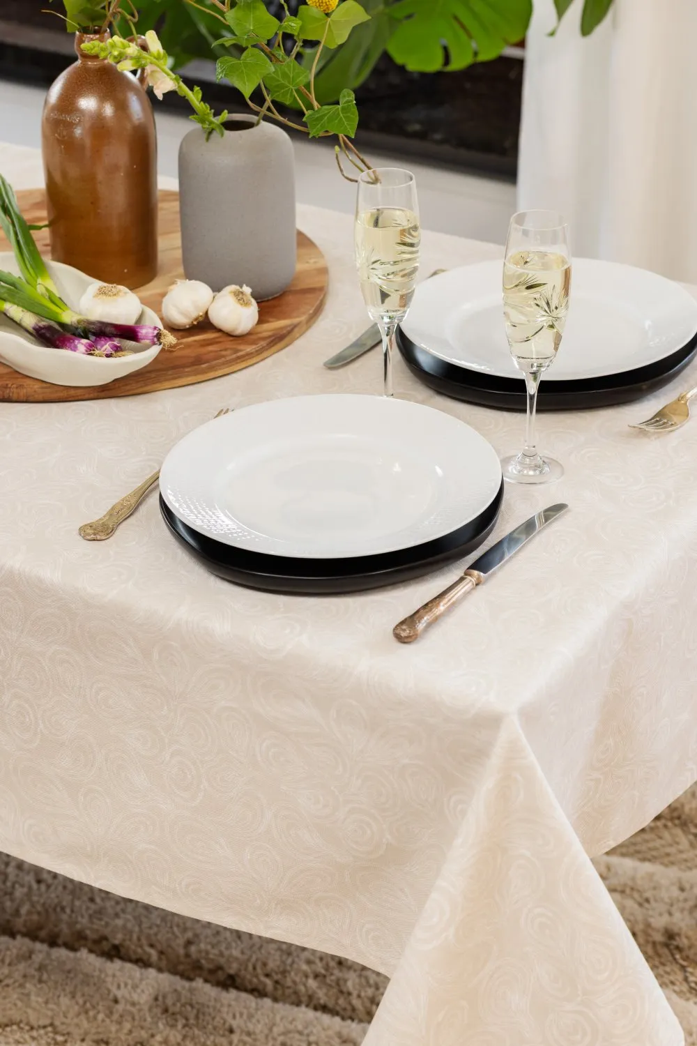 Nappe en coton Merja (beige)