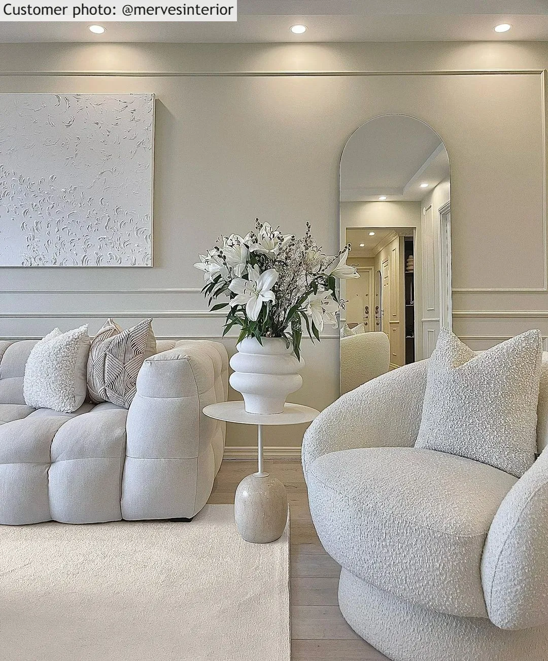Tapis Wilton - Sunayama (blanc)