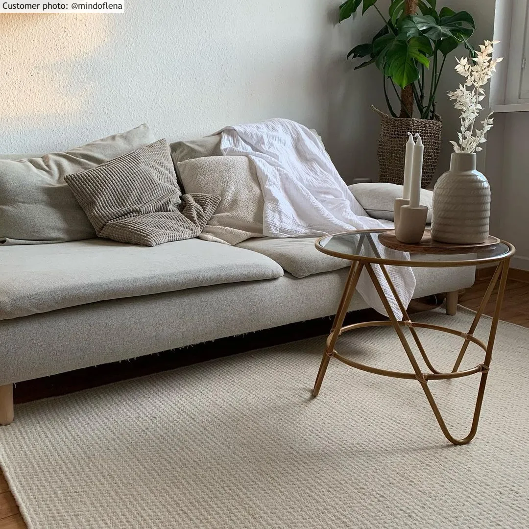 Tapis en laine - Coastal (blanc)