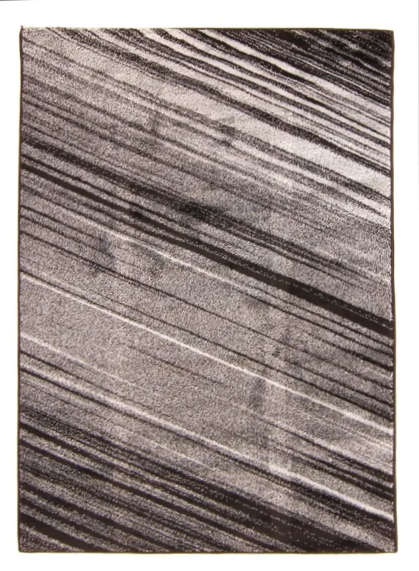Tapis Wilton - Mojave (gris/noir/blanc)