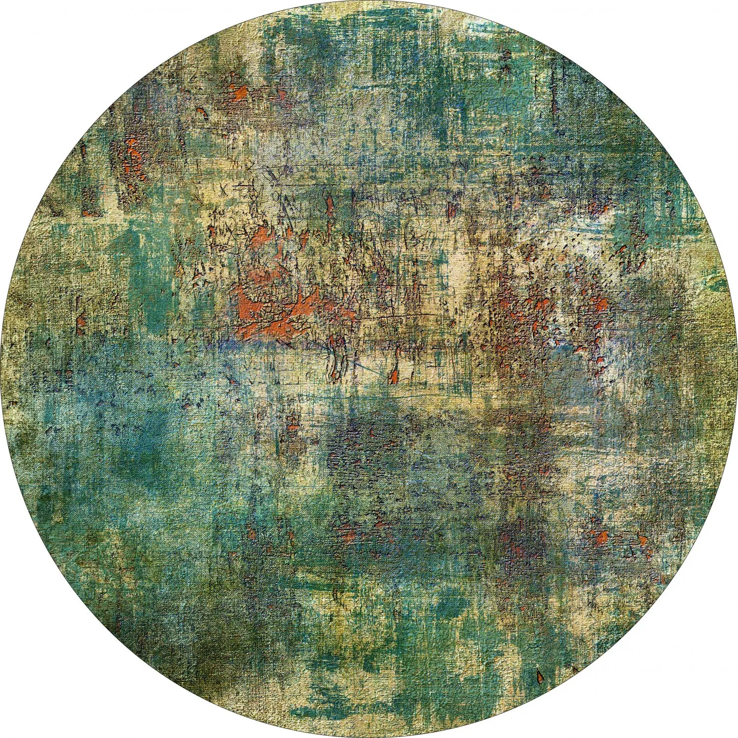 Tapis rond - Palermo (multicolore)