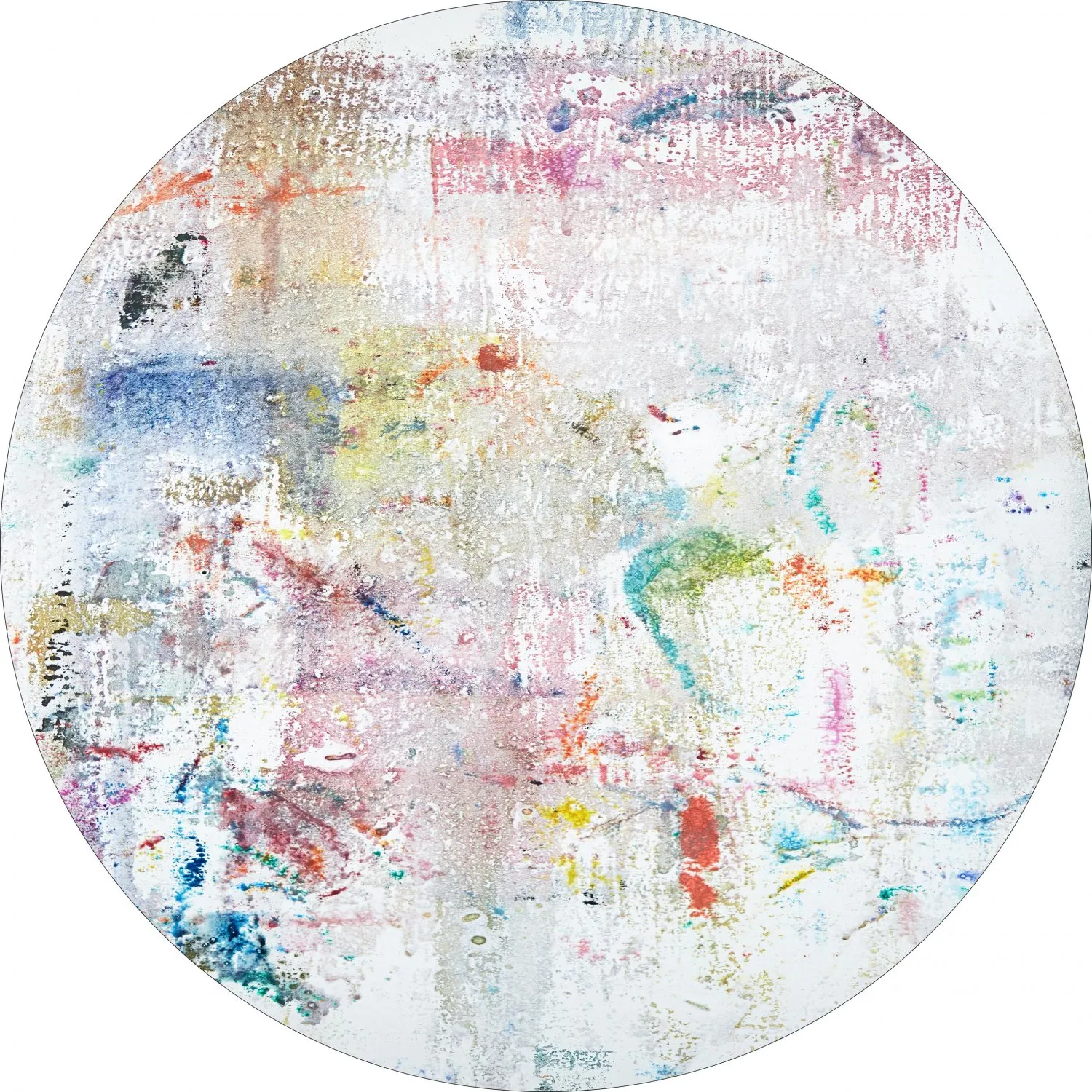 Tapis rond - Levidi (multicolore)