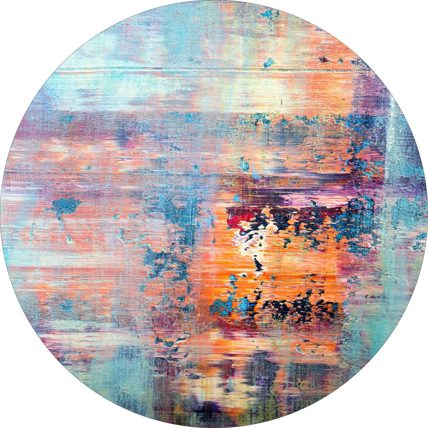 Tapis rond - Levico (multicolore)