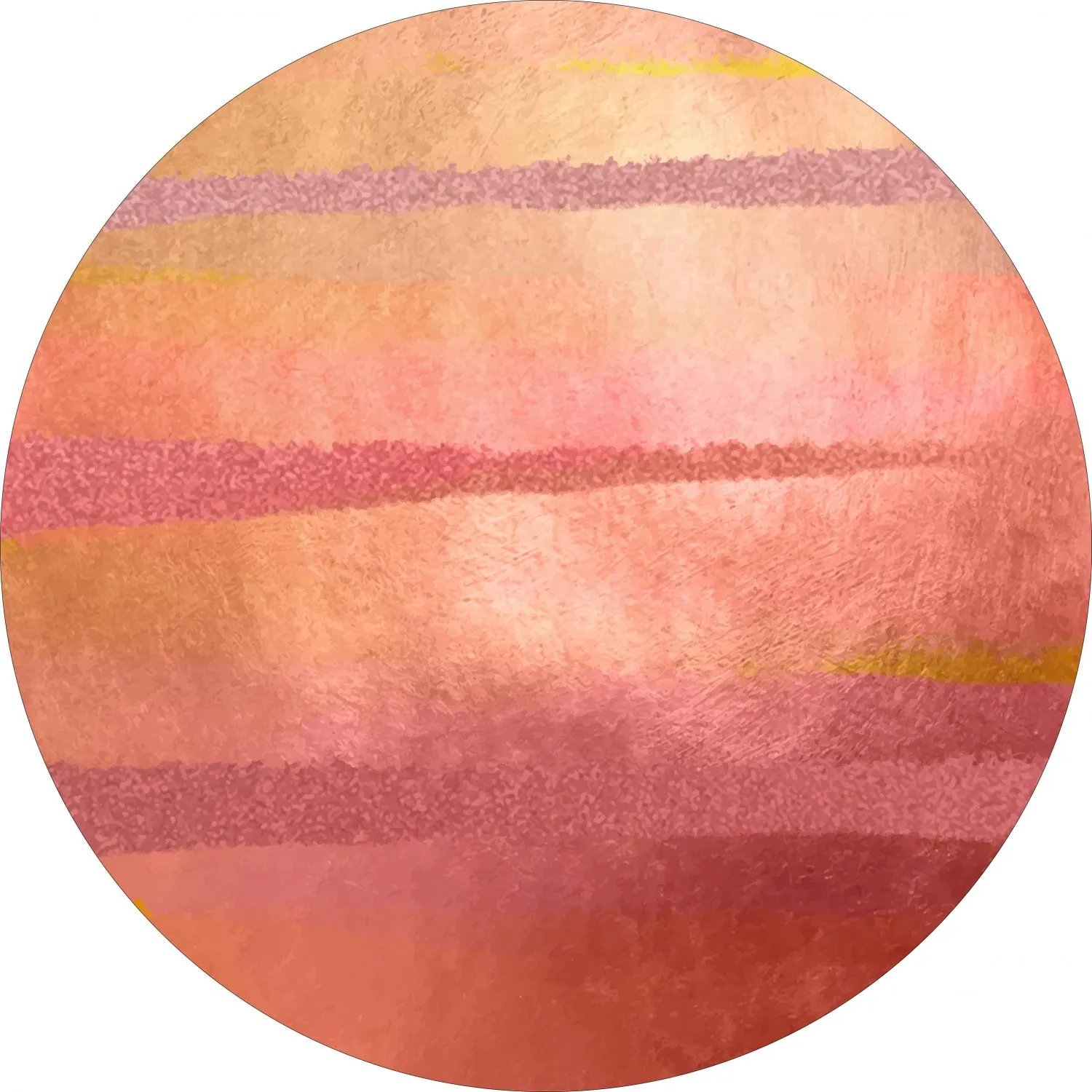 Tapis rond - Sondrio (multicolore)