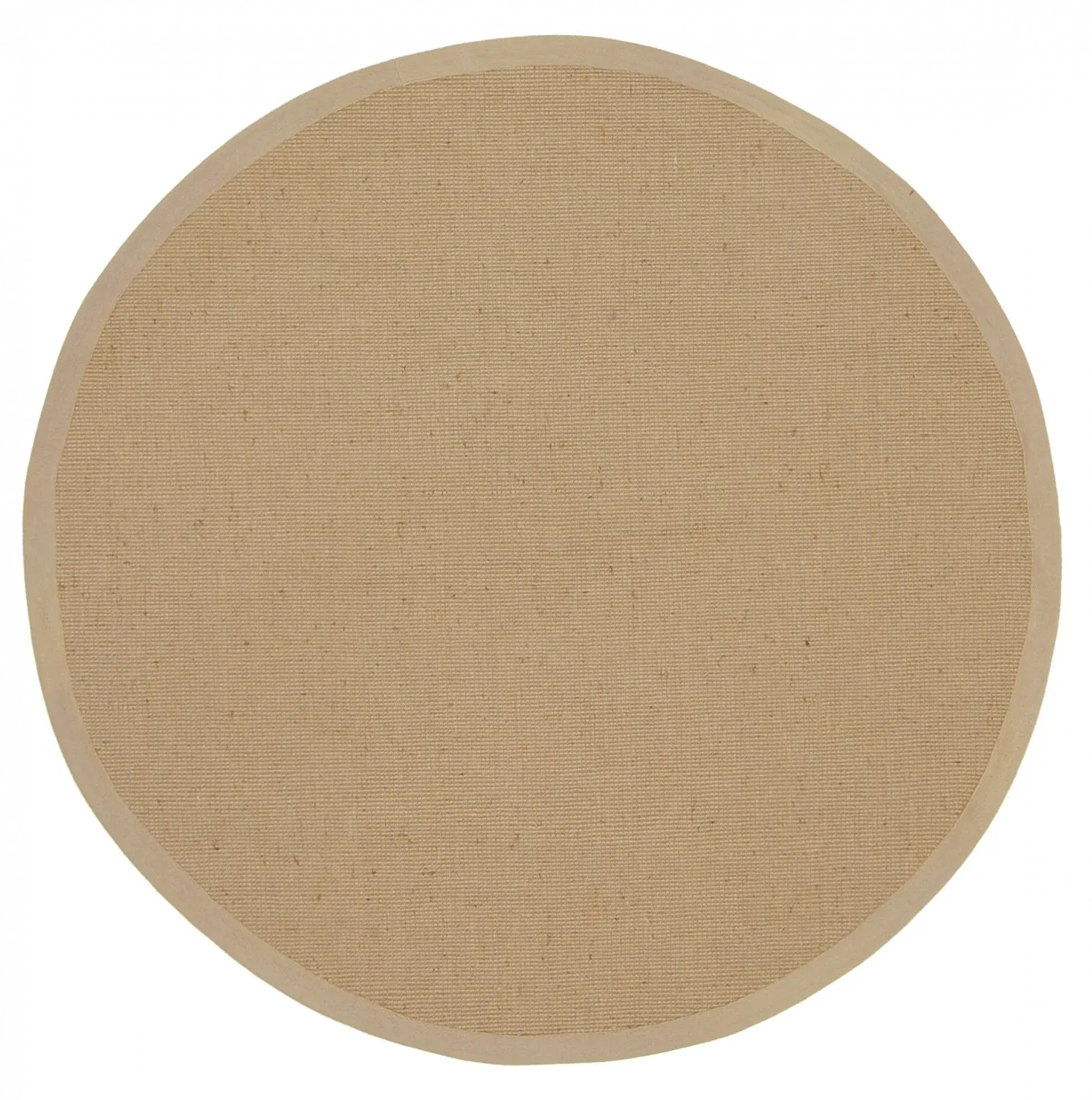 Tapis rond (sisal) - Agave (beige/ivoire)