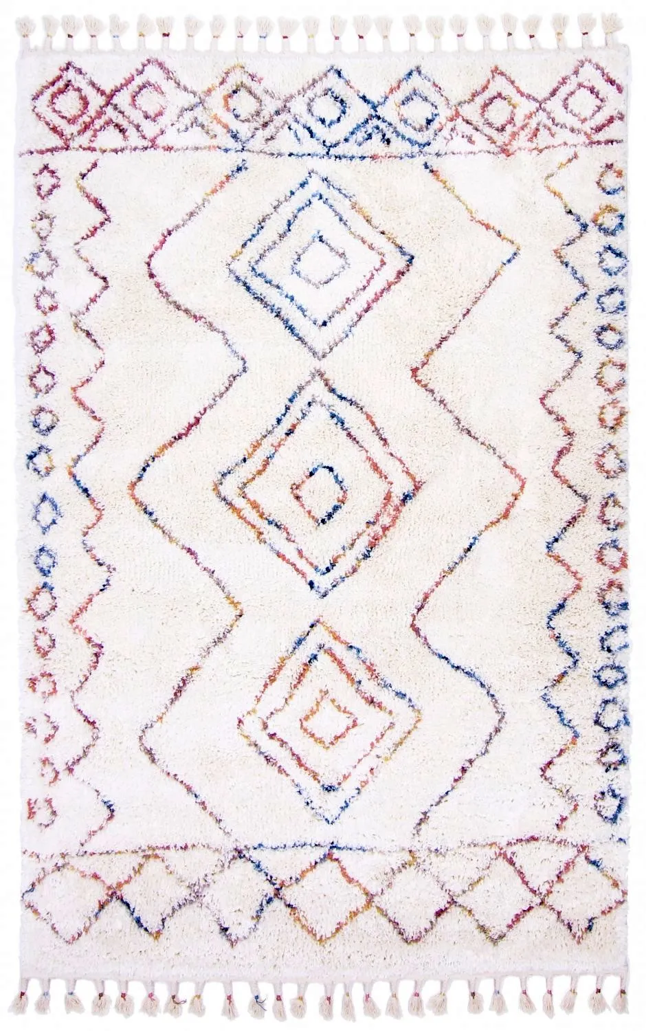 Tapis à poils longs - Lisboa (multi)