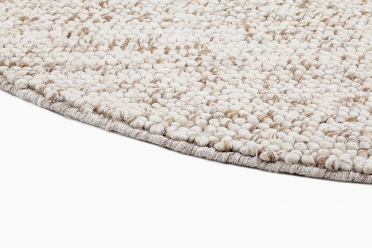 Tapis rond - Avafors Wool Bubble (nature)