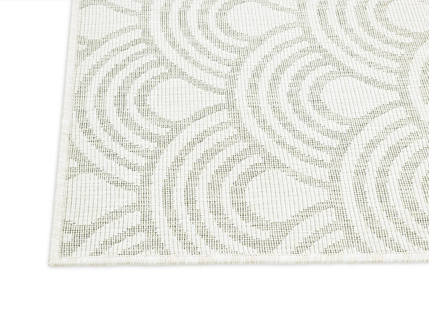 Tapis d’intérieur et d’extérieur - Odin (blanc cassé)