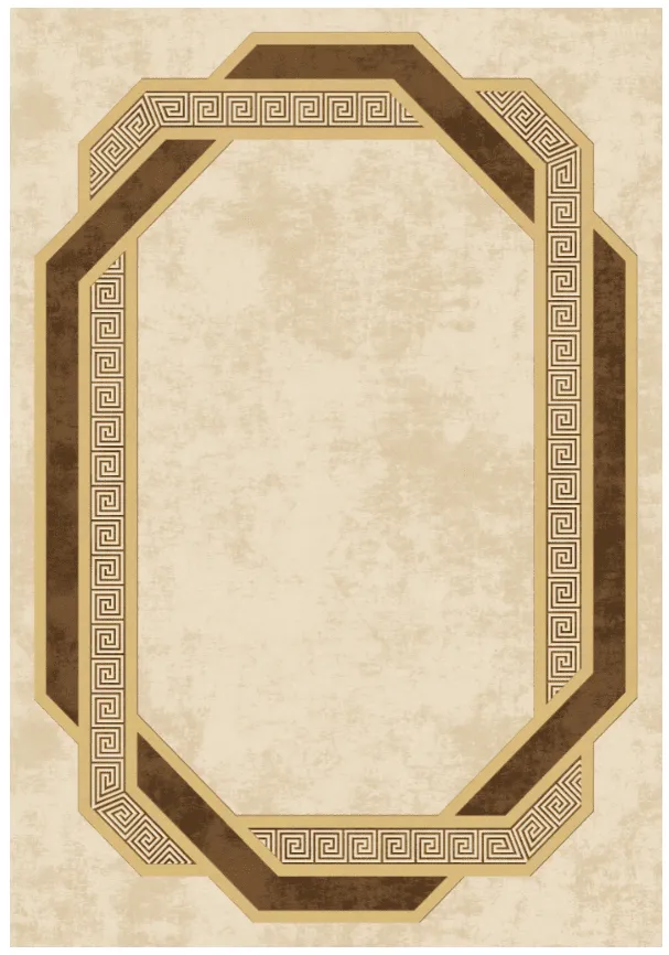 Tapis Wilton - Olympia (beige/marron)