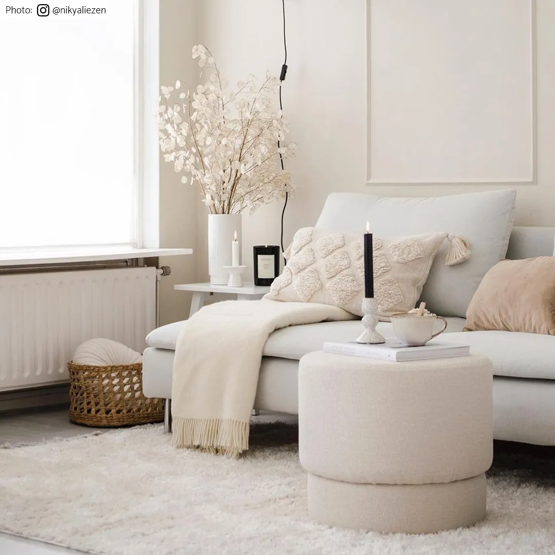 Tapis à poils longs - Orellana (beige)