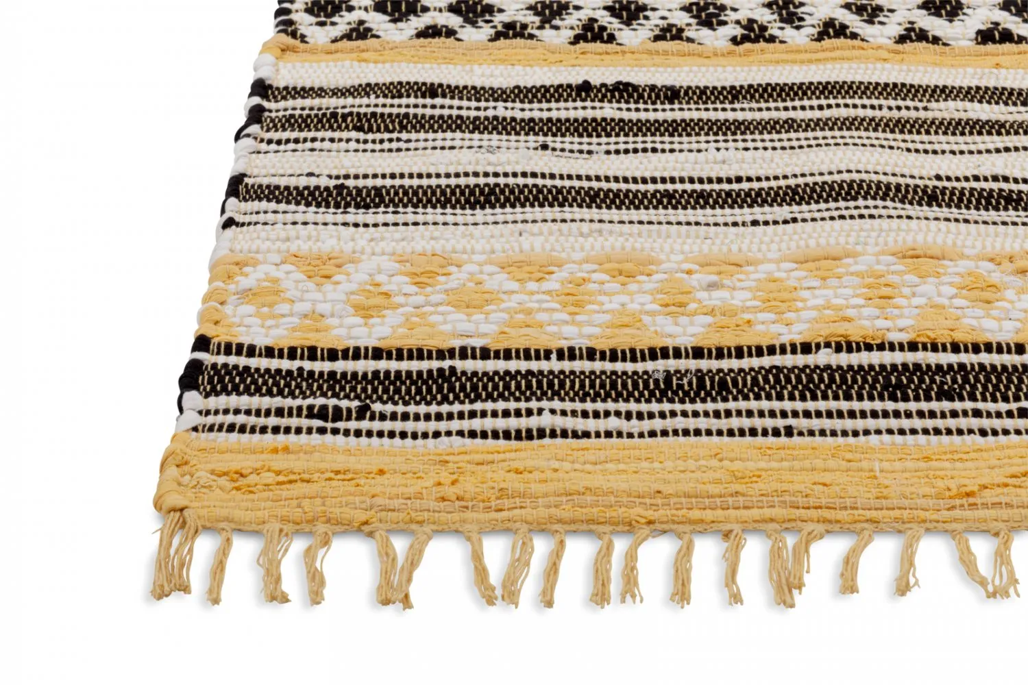 Tapis patchwork - Orissa (jaune)