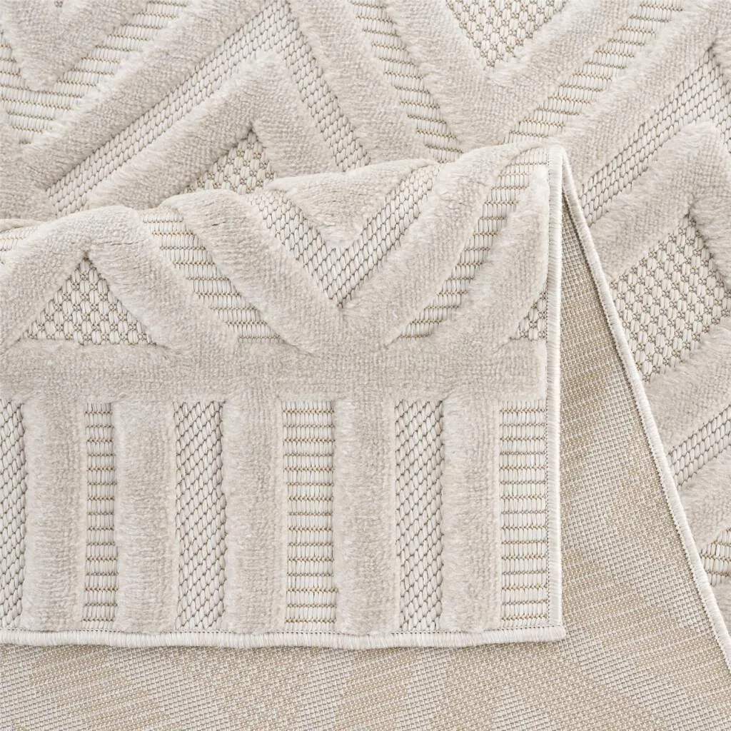 Shaggy intérieur-extérieur - Lancaster (beige)