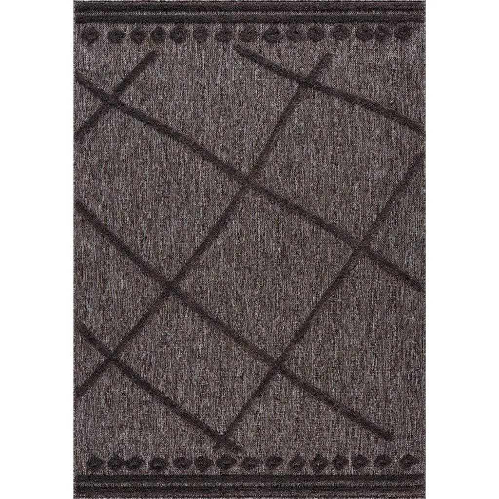 Shaggy intérieur-extérieur - Newhaven (anthracite)