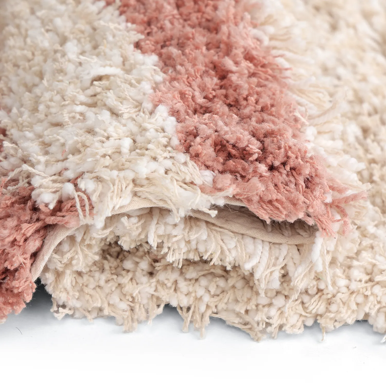 Tapis ovale - Tropea Natural Cotton Shaggy (multi)