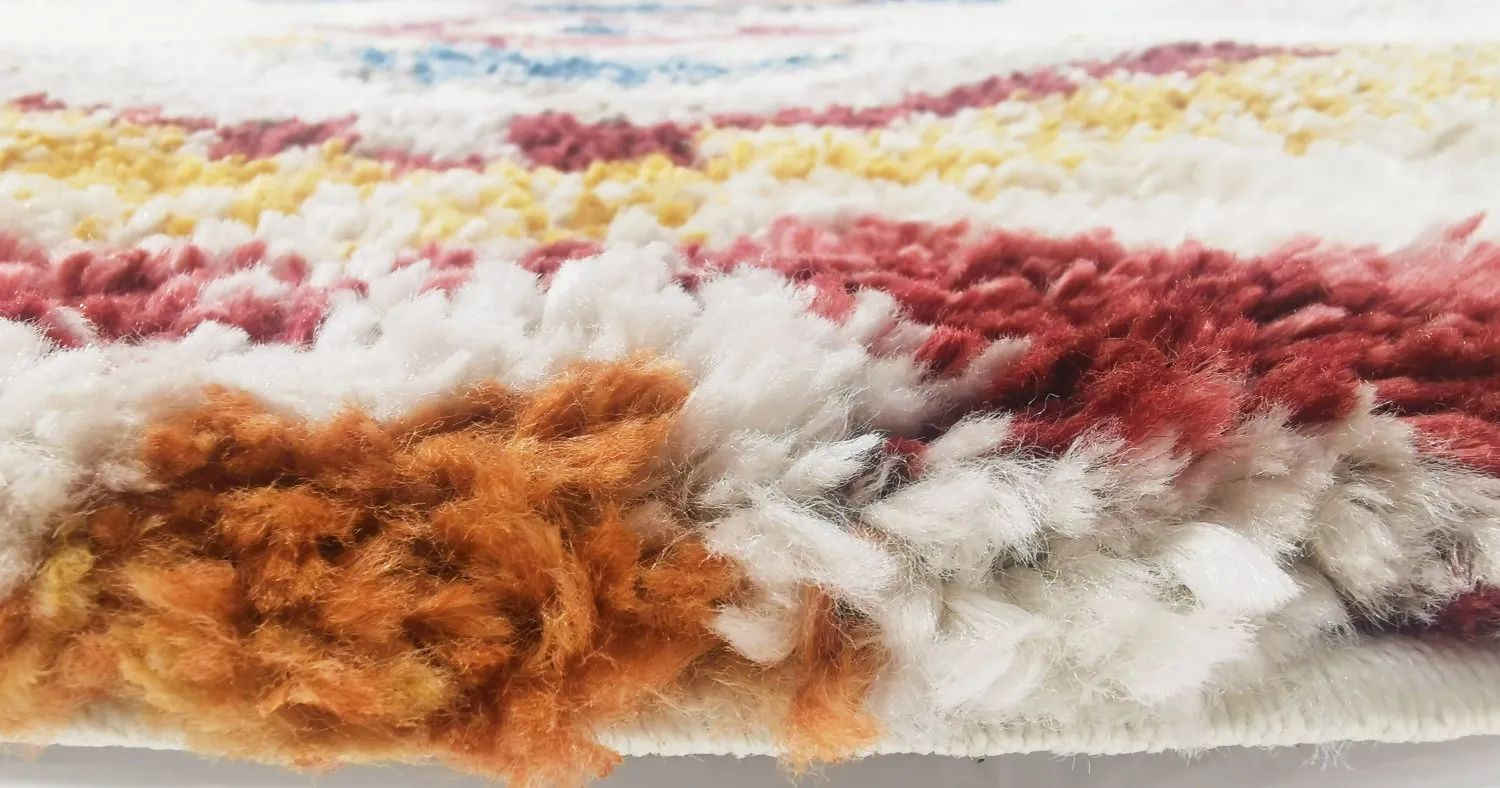 Tapis ronds - Macchia (beige/multi)